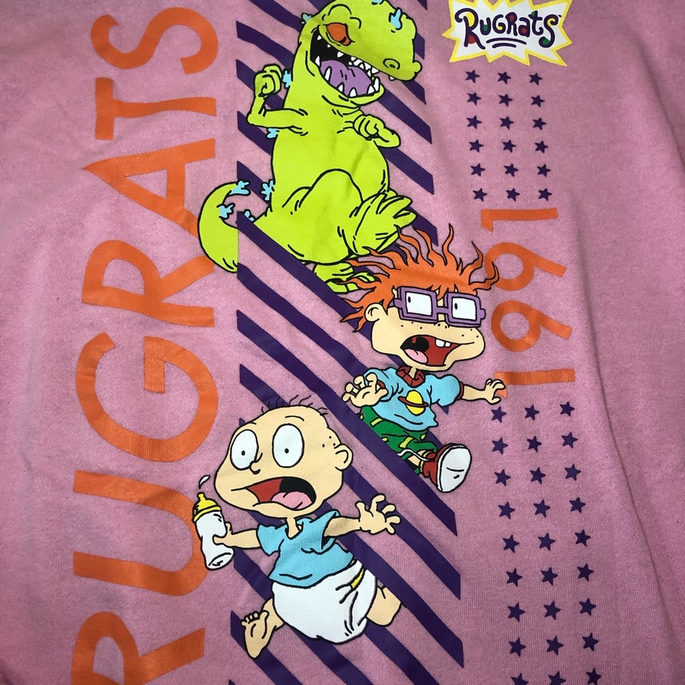 Rugrats pink Hoodie